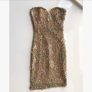 Badgley Mischka Sequin Dress
